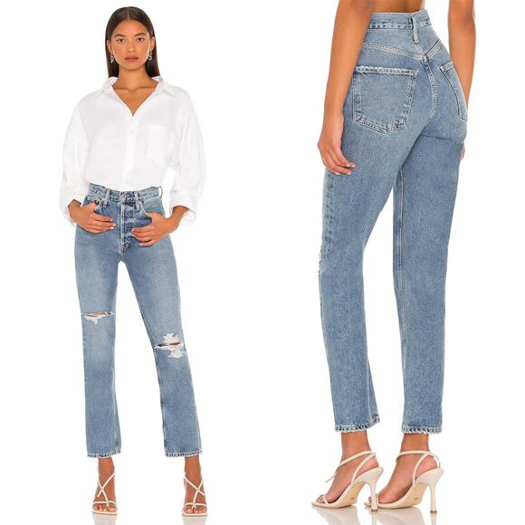 Citizens of Humanity Sabine High Rise Straight Jean Gretta - Picture 1 of 10